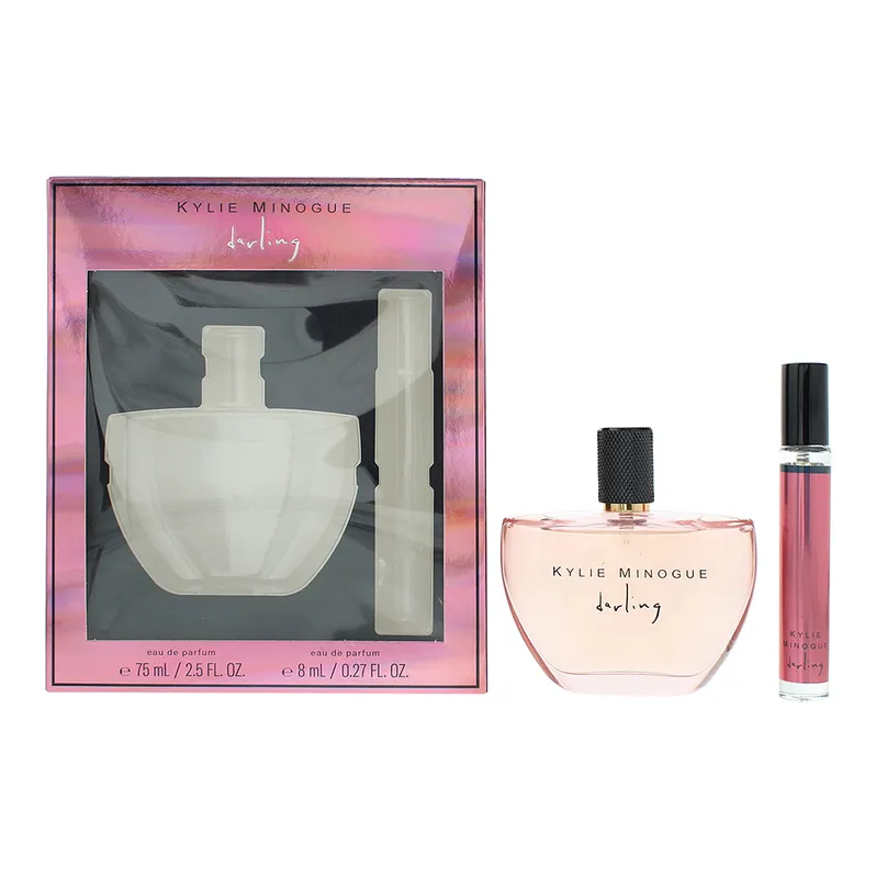Kylie Minogue Womens Darling Eau De Parfum 75ml + Eau De 8ml Gift Set - One Size