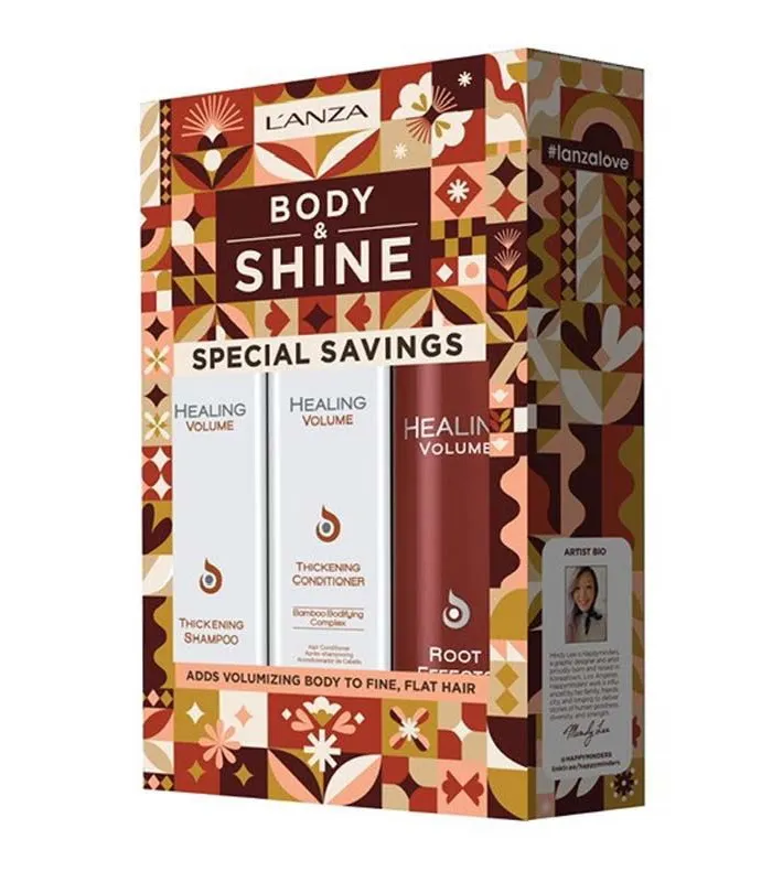 L'Anza Body & Shine Healing Volume Set