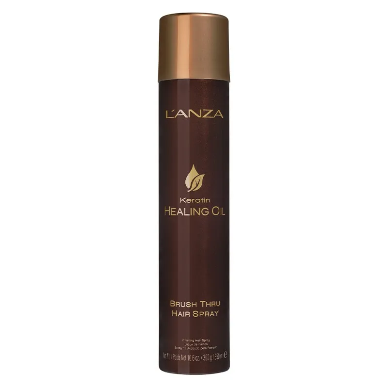 L'Anza Keratin Healing Oil Brush Thru Hair Spray - 350ml