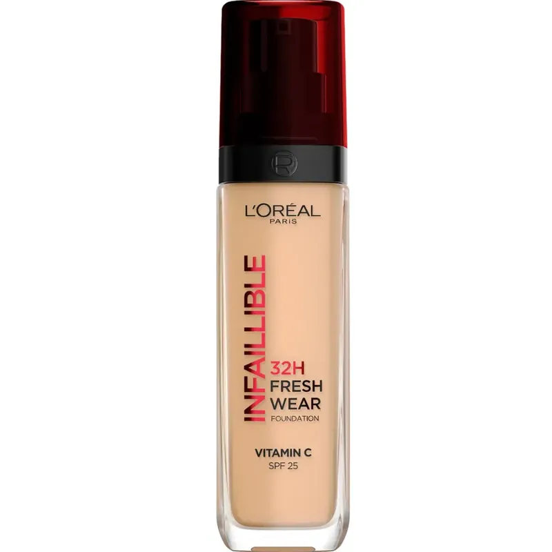 L'Oréal Paris Infaillible 32H Fresh Wear Foundation in Sand Size: 30ml Sand 30ml