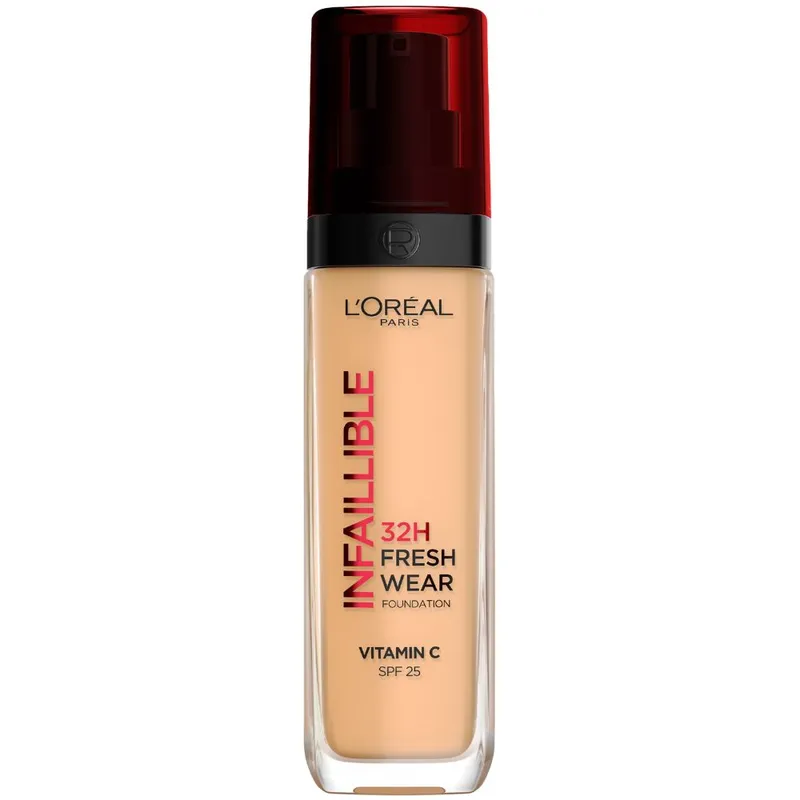 L'Oréal Paris Infaillible 32H Fresh Wear Foundation in Amber Size: 30ml Amber 30ml