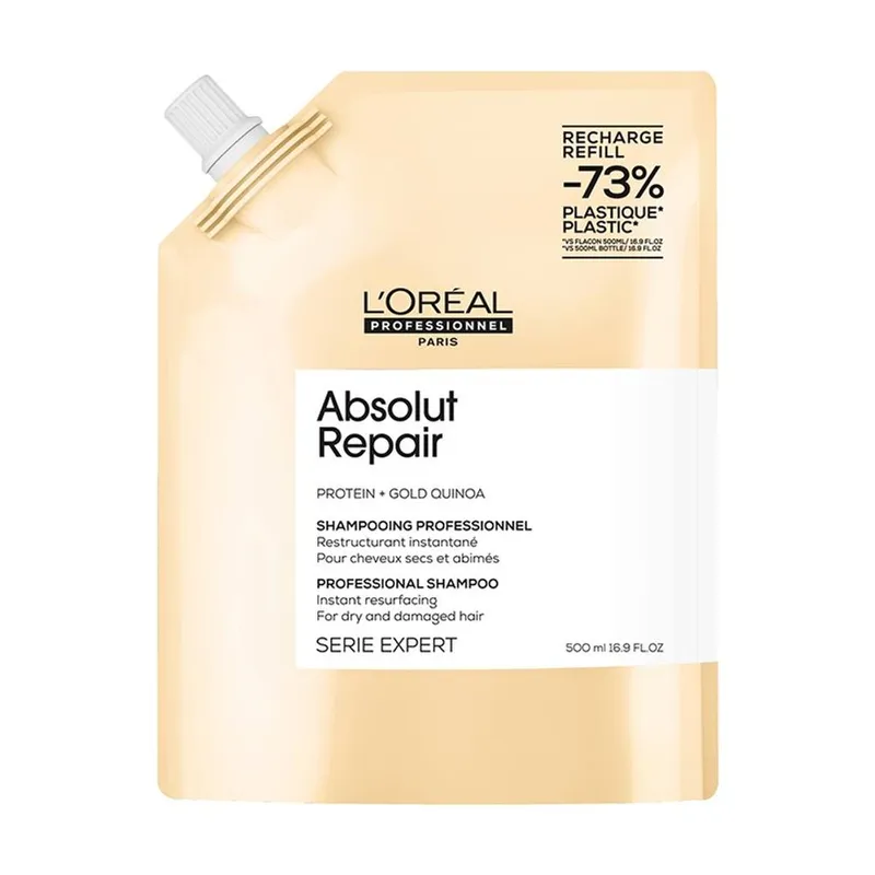 L'Oreal Professionnel L’Oréal Professionnel Absolut Repair Shampoo Refill Pack 500ml