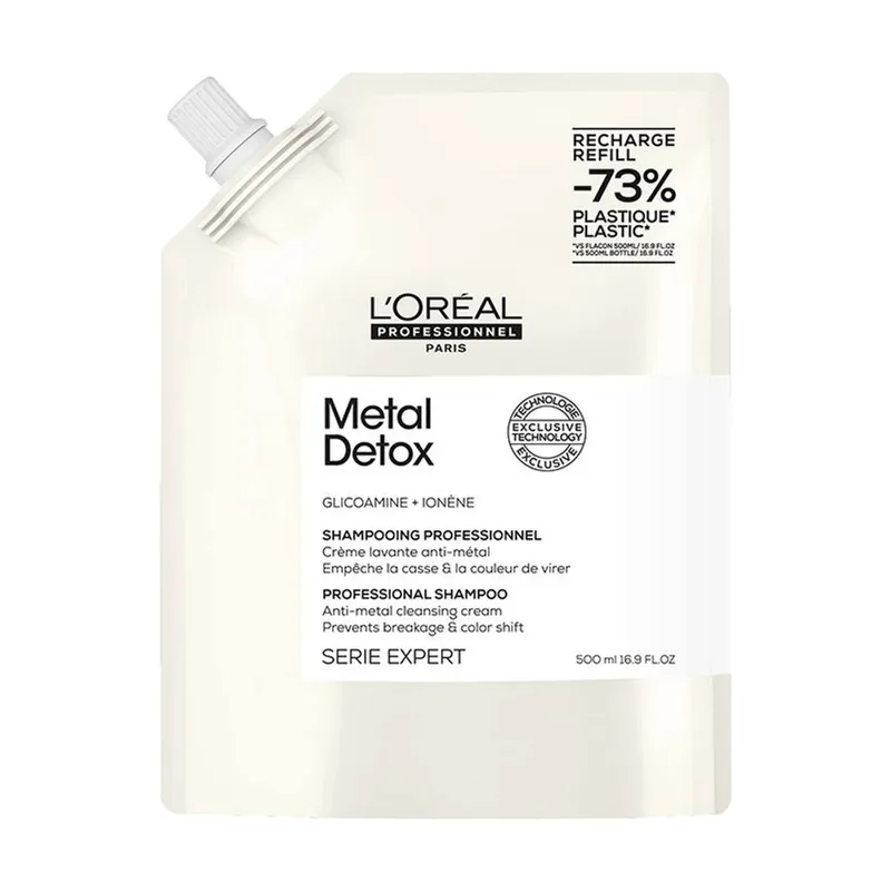 L'Oreal Professionnel L’Oréal Professionnel Metal Detox Shampoo Refill Pack 500ml