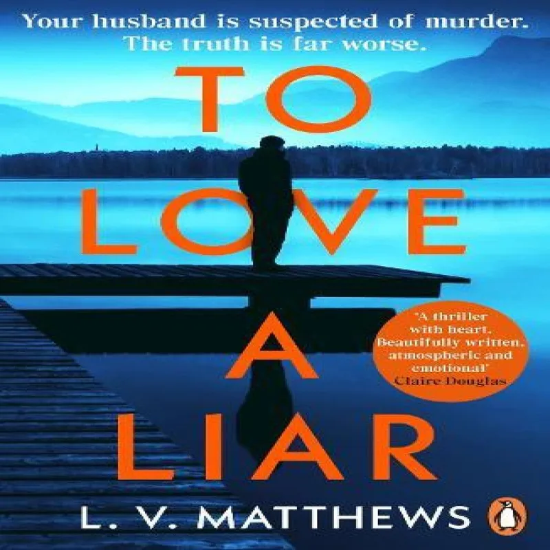L.V. Matthews To Love a Liar Paperback Book Multicolor