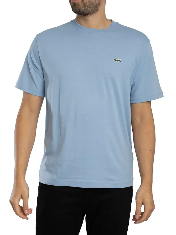 Lacoste Cotton Logo T-Shirt - Light Blue