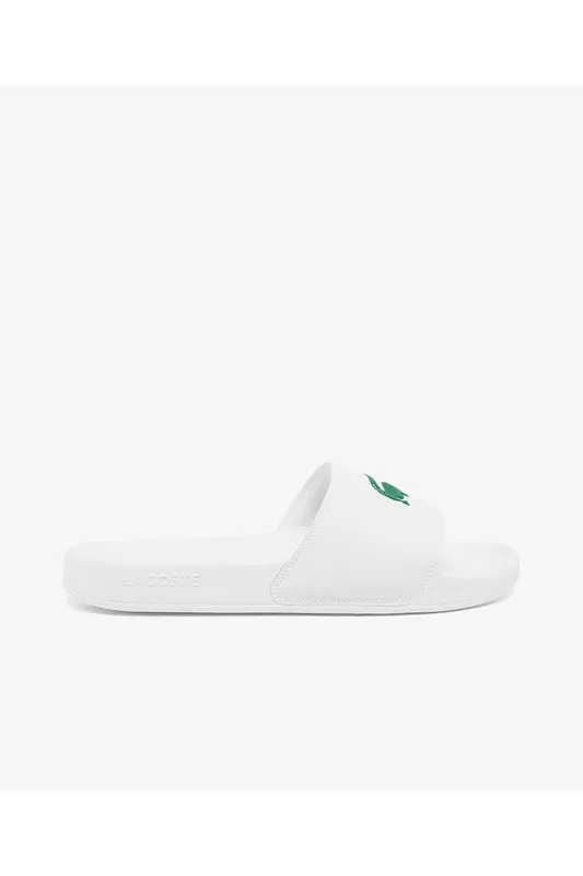 Lacoste Men's Serve Slides White Size: 8 White 8
