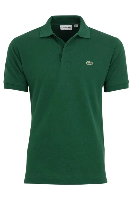 Lacoste Classic Fit Polo Shirt Pine Green - Size: M