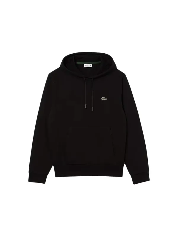 Lacoste Mens Sweater - Black Cotton - Size Large