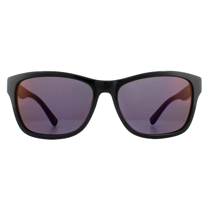Lacoste Rectangle Black Blue Purple Sunglasses Black One Size