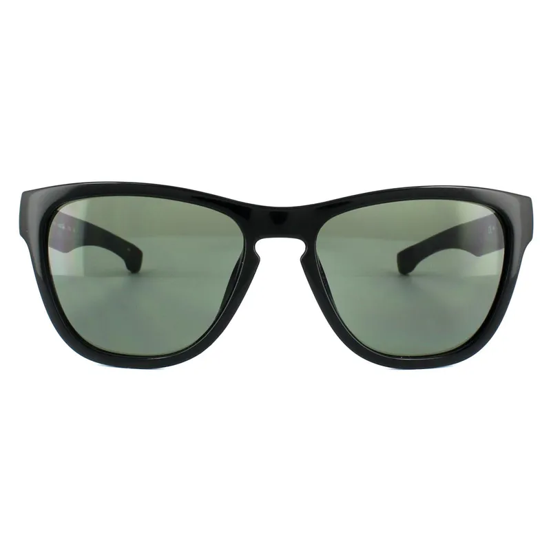 Lacoste Rectangle Unisex Black Green Sunglasses - One Size