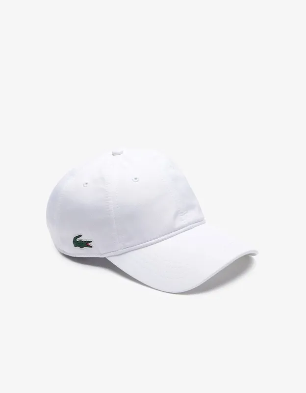 Lacoste Sport Lightweight Cap - White 001 - Size: One size