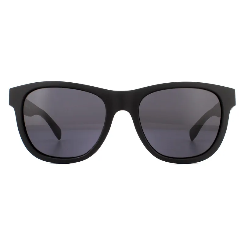 Lacoste Square Mens Matte Black Grey Sunglasses - One Size