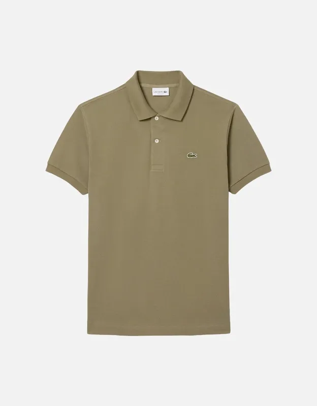 Men's Lacoste L1212 Classic Fit Polo - Green - Size: 44