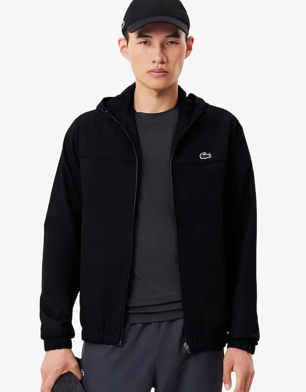 Lacoste Men Track Tops - Black - Size Xxl - Black - Size: 2X-Large
