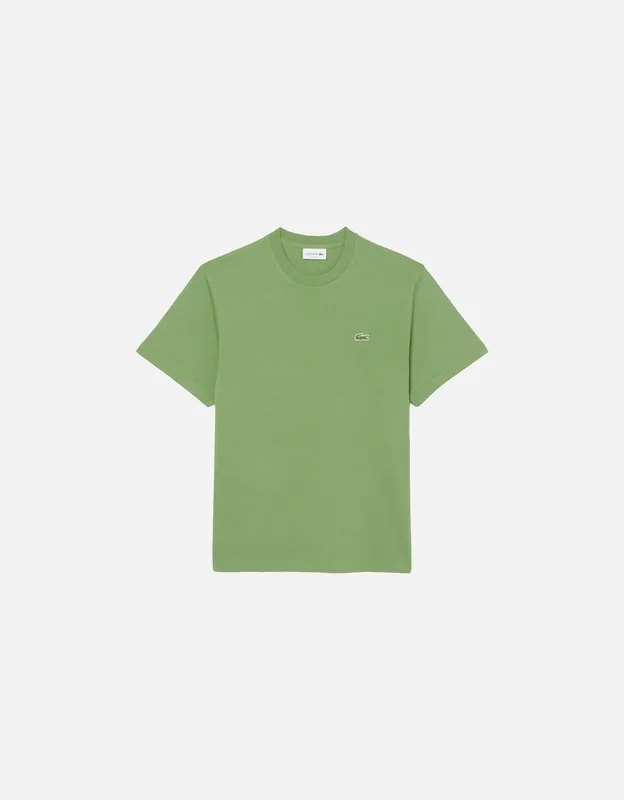 Lacoste Cotton Logo T-Shirt - Lime Green