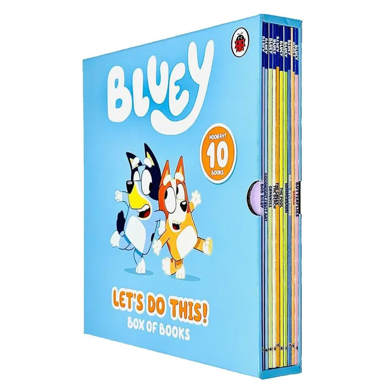Bluey Let's Do This! 10 Picture Books Collection Box Set - Ages 3-7 - Paperback Penguin