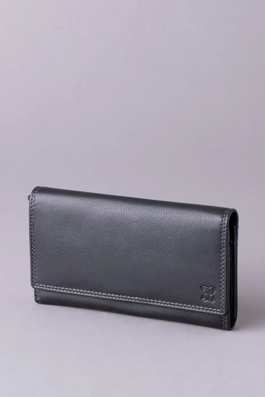 Lakeland Leather Women's Large Leather Purse in Black Black One Size