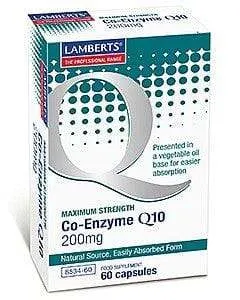 Co-Enzyme Q10 200mg - 60 Capsules - Lamberts