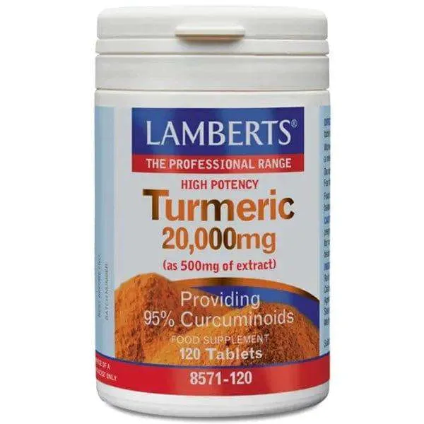 Lamberts Turmeric 20,000mg Tablets Pack of 120