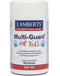 Multi-Guard for Kids, 100 Chewable Tabs - Lamberts