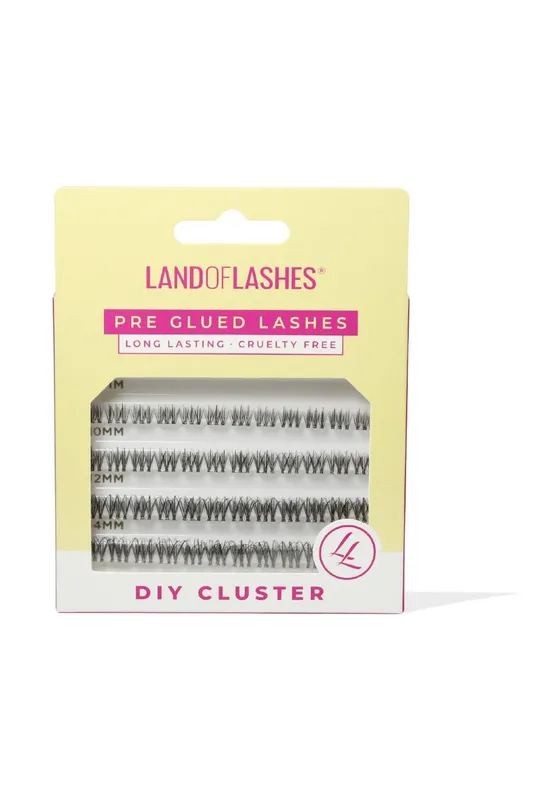 Debenhams Unisex Pre Glued Diy Cluster Lashes Style #3 in Black Black female