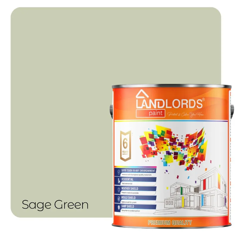 Landlords Paint Anti-Condensation Paint - 1L in Sage Green Sage Green