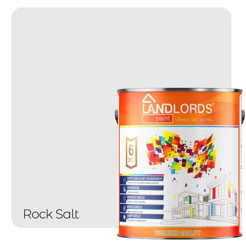 Landlords Paint Interior Paint - 1L in Rock Salt Rock Salt 1L
