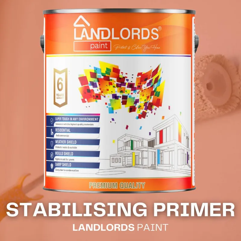 Landlords Paint Stabilising Primer - 5L in Clear Clear 5L