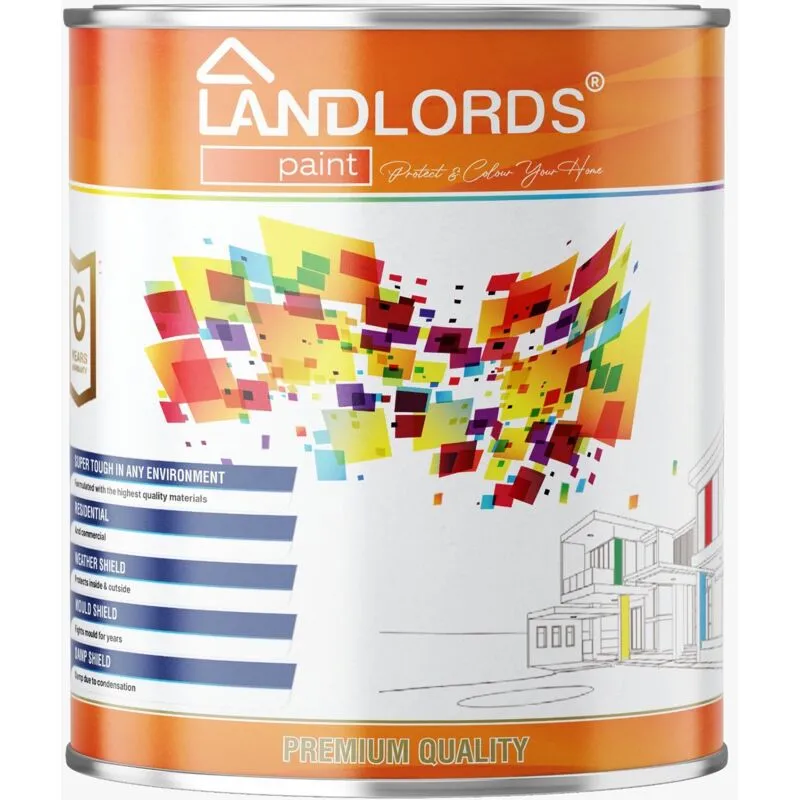 Landlords Paint - Wall Primer Sealer - Clear - 5L
