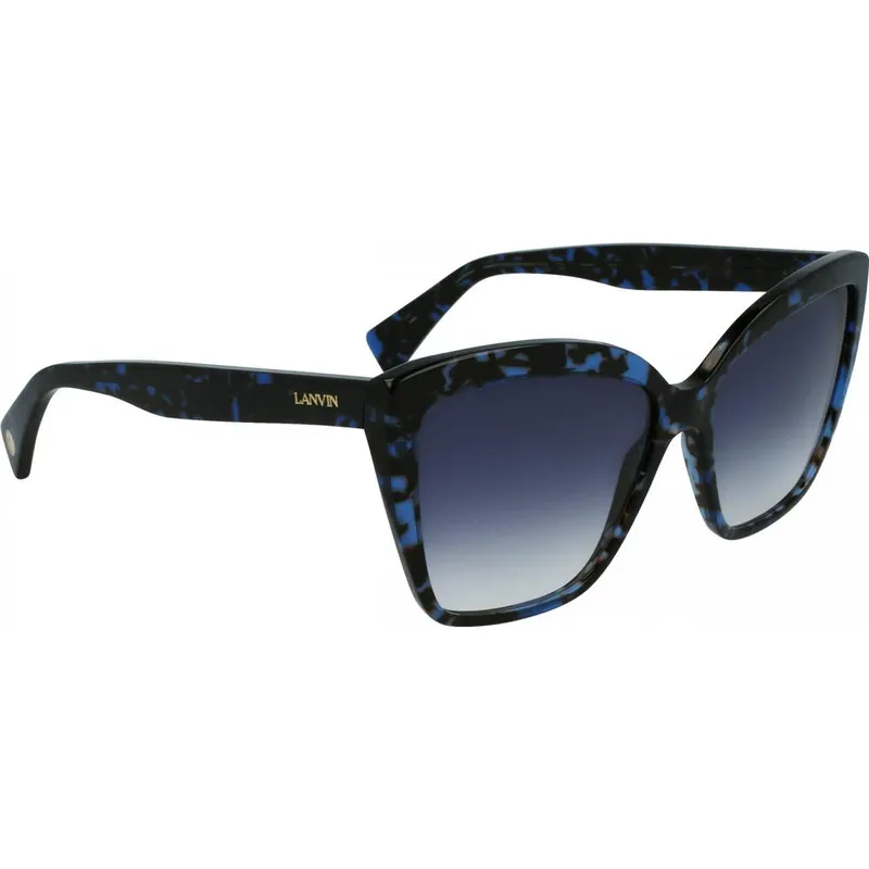 Lanvin Women's LNV617S-425 Sunglasses in Blue - Blue