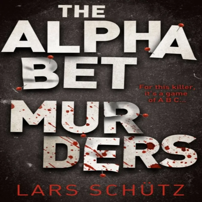 Lars Schutz Alphabet Murders Paperback Book Multicolor