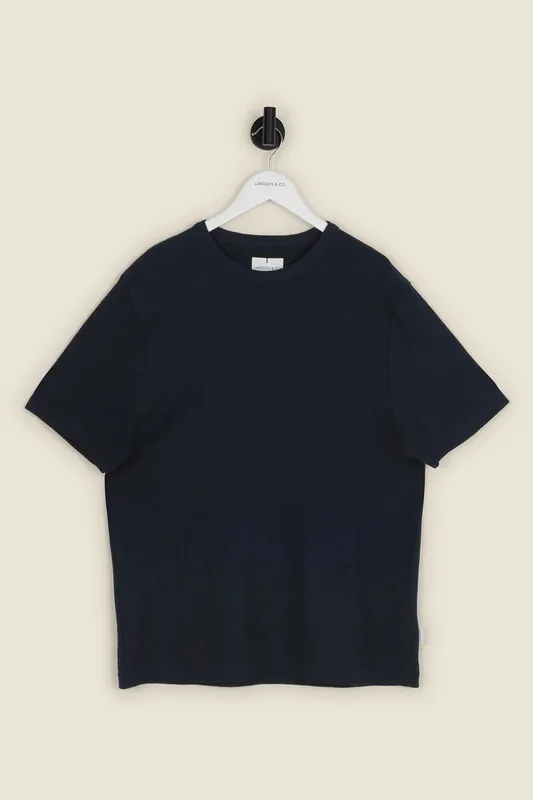 Larsson & Co Leif Mens Slub Textured T-Shirt