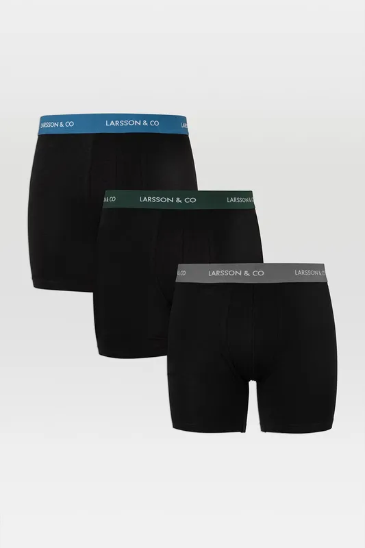 Larsson & Co Mens 3 Pack Boxers