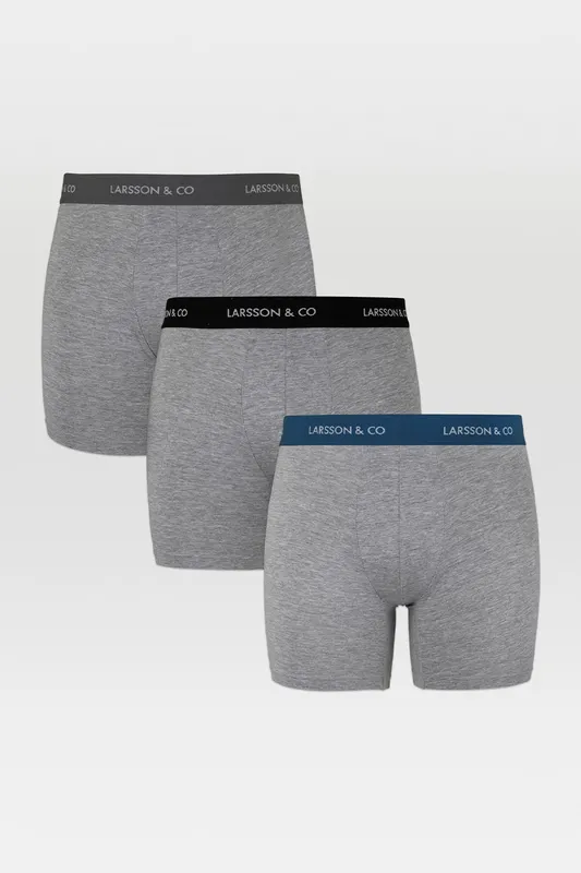 Larsson & Co Mens 3 Pack Boxers