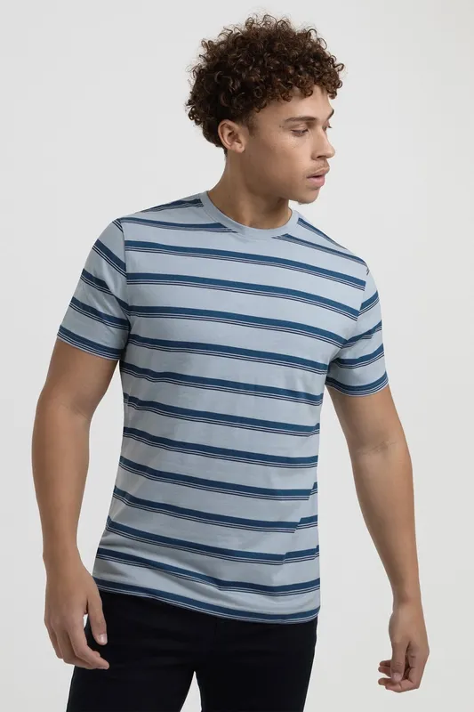 Larsson & Co Mens Striped T-Shirt