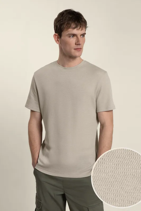 Larsson & Co Mens Textured T-Shirt