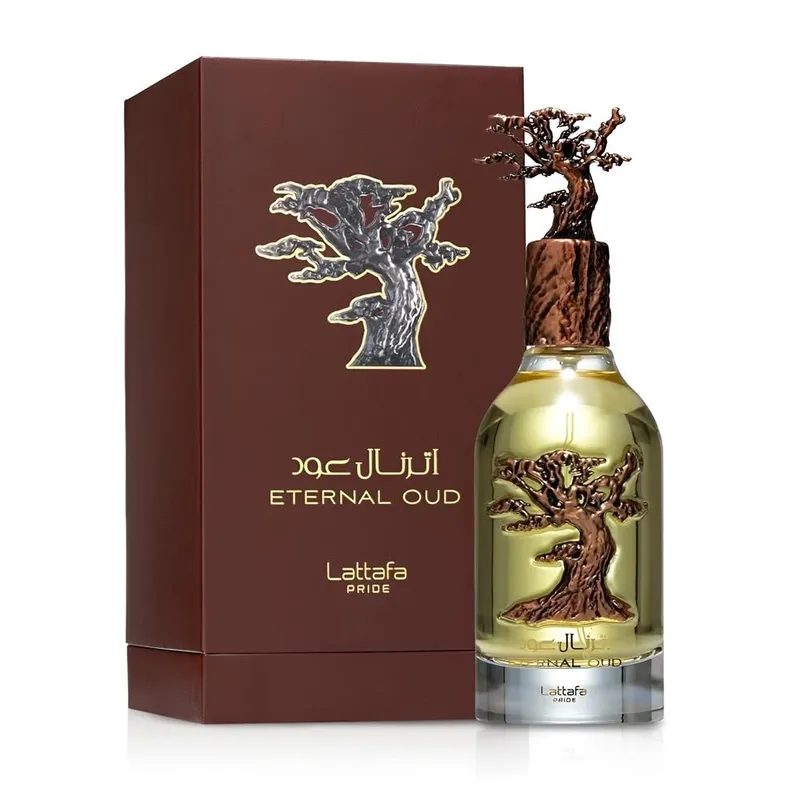 Lattafa Pride Unisex Eternal Oud Edp 100ml in Black Black 100ml female