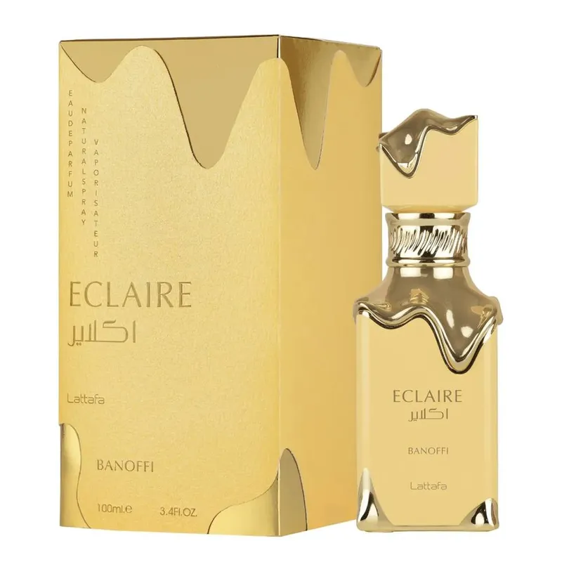 Lattafa Eclaire Banoffi 100ml Edp in Gold Gold 100ml