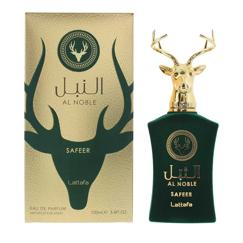 Lattafa Unisex Al Noble Safeer Eau De Parfum 100ml - Green - One Size