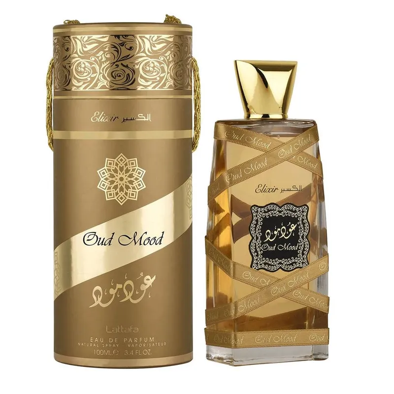 Lattafa Oud Mood Elixir Edp 100ml in Gold - Gold