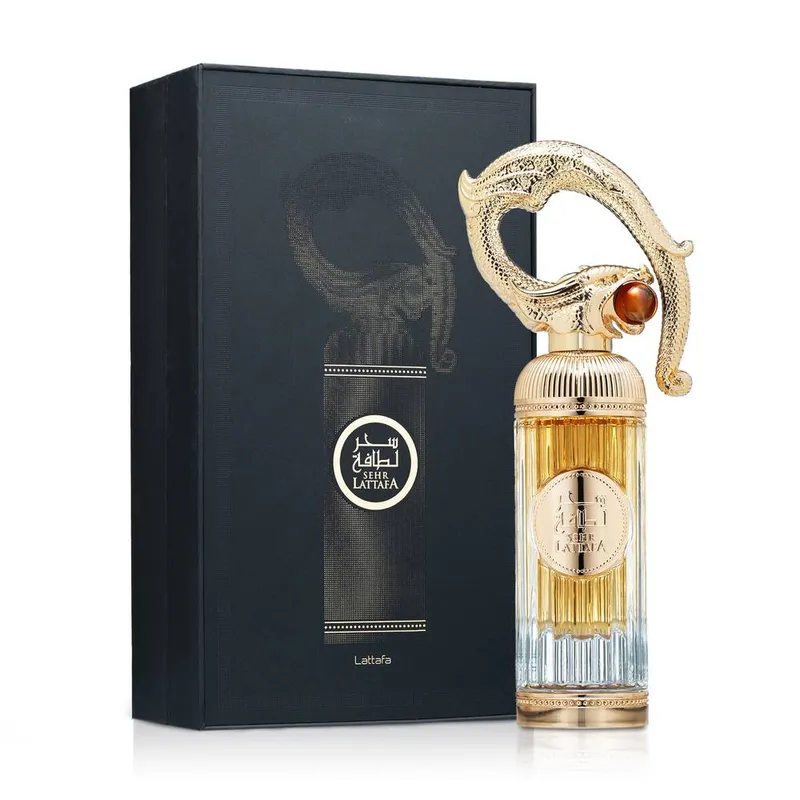 Lattafa Unisex Sehr (Magic Of Lattafa) 100ml Edp in Gold Gold 100ml female