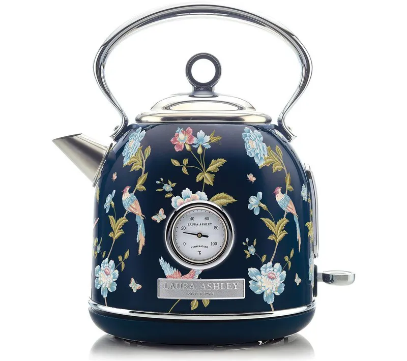 Laura Ashley VQSBPKK336LAEN Kettle - Elveden Navy, Blue