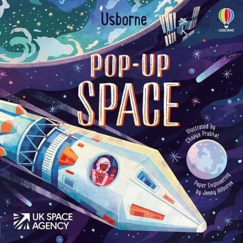 Laura Cowan Pop-up Space Board book Book Multicolor