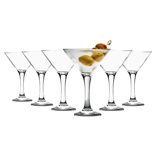 Lav Glassware 175ml Misket Martini Glasses - Pack of Six