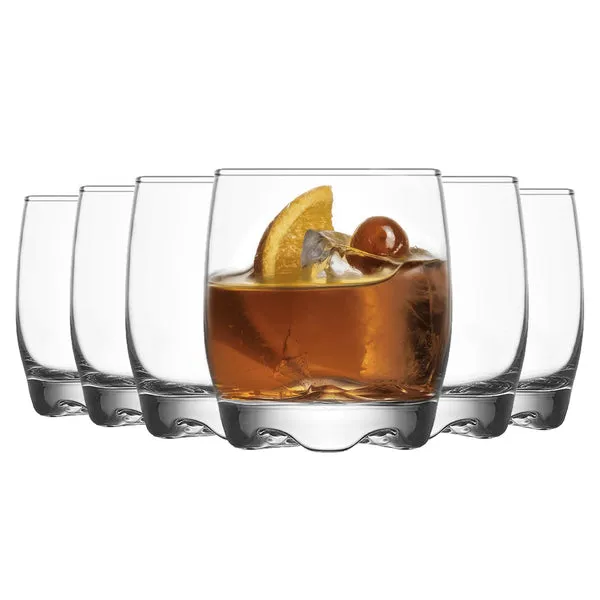 Lav Adora Whisky Glasses - 290ml - Clear Clear