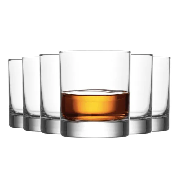 Lav Glassware 305ml Ada Whisky Glasses - Pack of Six