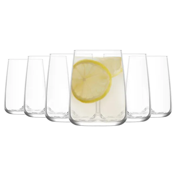 Lav Glassware 360ml Terra Tumbler Glasses - Pack of Six