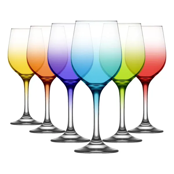 Lav Glassware 395ml Fame Wine Glasses - Pack of Six