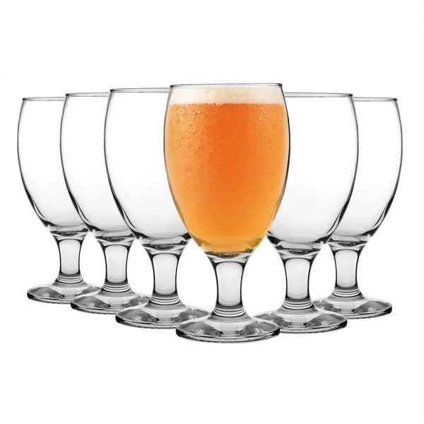 Lav Glassware 590ml Empire Snifter Beer Glasses - Pack of Six