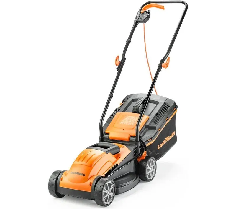 Lawnmaster M2EB1232M-01 Corded Rotary Lawn Mower - Orange & Black, Orange